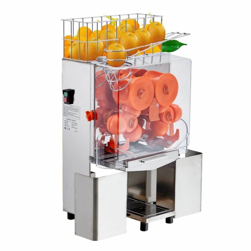 US GARVEE Commercial Juicer Machine 110V 120W Orange Squeezer Electric Juice Machine Semi-automatic