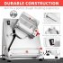 US GARVEE Commercial Pizza Dough Roller Sheeter 370W Electric Stainless Steel Pizza Dough Roller