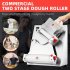 US GARVEE Commercial Pizza Dough Roller Sheeter 370W Electric Stainless Steel Pizza Dough Roller