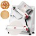 US GARVEE Commercial Pizza Dough Roller Sheeter 370W Electric Stainless Steel Pizza Dough Roller