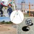 US GARVEE Confined Space Tripod Kit Sewer Rescue Tripod with 1200 LBS Lifting Winch   Fall Arrester