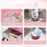 US GARVEE Cotton Candy Machine With Cart Electric Cotton Candy Maker With 20 inch Stainless Steel Bowl