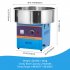 US GARVEE Cotton Candy Machine Commercial 1000W Electric Cotton Candy Machine Cotton Candy Maker Pink