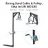US GARVEE Deer Hoist for Truck Hitch Deer Hanger with Lifting Winch 400 LBS Load Capacity