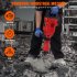 US GARVEE Demolition Jack Hammer Metal Concrete Breaker Jack Hammer Electric Tool Kit