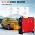 US GARVEE Diesel Air Heater 12V Remote Control and LCD Display Diesel Heater with Silencer