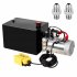 US GARVEE Double Acting Hydraulic Power Unit 12V Car Lift Hydraulic Pump Power Unit Hydraulic Pumps