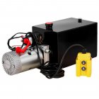 US GARVEE Double Acting Hydraulic Power Unit 12V Car Lift Hydraulic Pump Power Unit Hydraulic Pumps