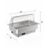 US GARVEE Electric Chafing Dish Set with Temperature Control Roll Top Stainless Steel Chafer