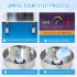 US GARVEE Electric Commercial Cotton Candy Machine 1030W Candy Floss Maker with Stainless Steel Bowl