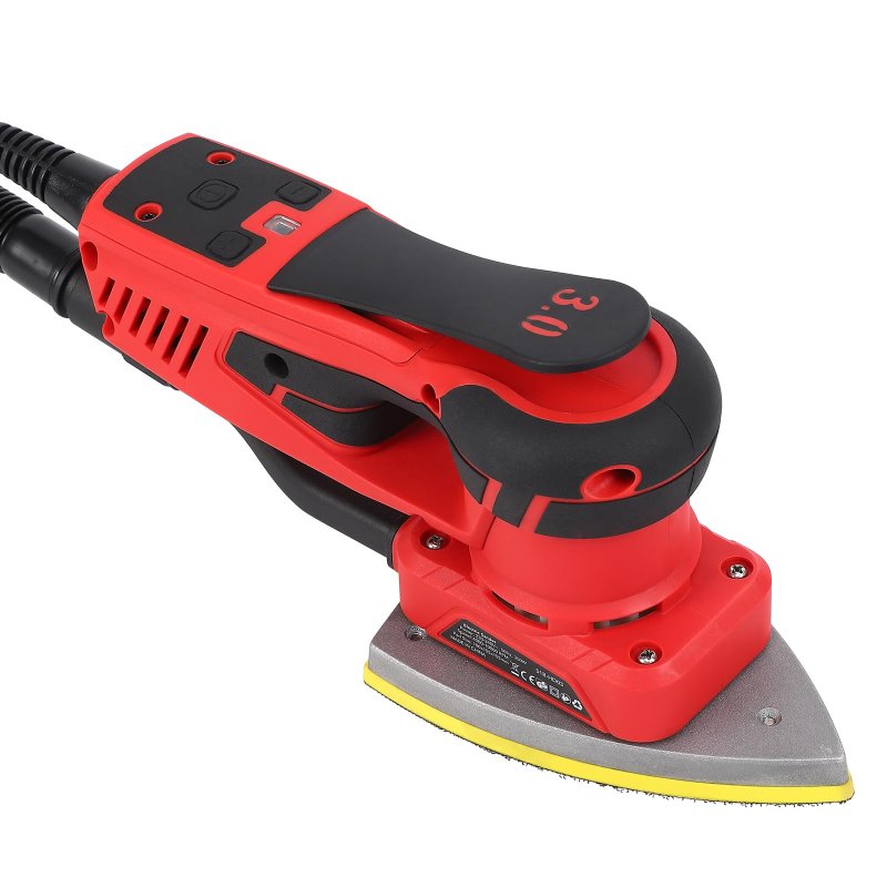 US GARVEE Electric Detail Sander with 12 Sanding Paper 350W Brushless Motor Mouse Sander 10000 RPM