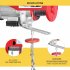 US GARVEE Electric Hoist 1320LBS Lift Electric Winch With Remote Control Power System 39ft Lifting Height