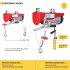 US GARVEE Electric Hoist 1320LBS Lift Electric Winch With Remote Control Power System 39ft Lifting Height