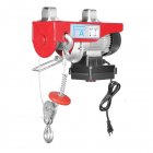 US GARVEE Electric Hoist 880 Lbs 110V Automatic Lift Electric Cable Hoist with Wireless Remote Control Power System