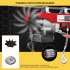 US GARVEE Electric Hoist 880 Lbs 110V Automatic Lift Electric Cable Hoist with Wireless Remote Control Power System