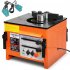 US GARVEE Electric Rebar Bender 1600W 1 Inch Electric Bender Achieve 0 180   Angles Operate Convenient Foot Pedal Switch