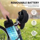 US GARVEE Electric Tricycle for Adults, 7 Speeds Folding Electric Trike, 26 Inch 3 Wheel Motorized Bicycle w/ 36V 10Ah Removable Battery, E Trikes with Large Basket, 330 Loading Capacity, 250W Motor, Gray
