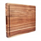 US GARVEE Extra Large Acacia Wood Cutting Board, 24x18