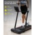 US GARVEE Folding Treadmill 0 6 7 5 MPH 265 LBS for Running Walking Saving Compact Treadmill