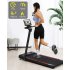 US GARVEE Folding Treadmill 0 6 7 5 MPH 265 LBS for Running Walking Saving Compact Treadmill