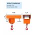 US GARVEE Forklift Lifting Hook Attachment 2200lbs Capacity Forklift Lifting Hoist