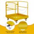 US GARVEE Forklift Safety Cage 36x36 inch For 1 Or 2 People Forklift Man Basket 1200 Lbs Foldable