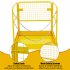 US GARVEE Forklift Safety Cage 36x36 inch For 1 Or 2 People Forklift Man Basket 1200 Lbs Foldable