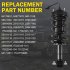 US GARVEE Front Shock Strut Absorber Sensor Compatible for 15 21 Silverado Sierra Avalanche Suburban Escalade Tahoe Yukon 2015 2021