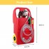 US GARVEE Fuel Caddy 32 Gallon Portable Fuel Tank On Wheels with 12V DC 140W Transfer Pump