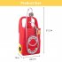 US GARVEE Fuel Caddy 32 Gallon Portable Fuel Tank On Wheels With Manual Fueling Nozzle 360   Swivel Connector