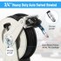 US GARVEE Fuel Hose Reel Retractable with Fueling Nozzle 3 4 x 50 inch Heavy Duty Steel Construction Reel