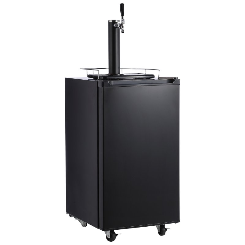 US GARVEE Full Size Kegerator, Single Faucet, Stainless Steel for Bars