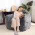 US GARVEE Giant Bean Bag Chair Sofa   High Density Foam   Ergonomic Design   Super Soft Faux Fur   Non Slip Underside   Armrests   Living Room  Bedroom