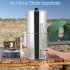 US GARVEE Gravity fed Water Filter System 2 25G Stainless Steel Water Filter System for Home Camping