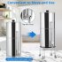 US GARVEE Gravity fed Water Filter System 2 25G Stainless Steel Water Filter System for Home Camping