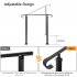 US GARVEE Handrails for Outdoor Steps Fits 1 3 Steps Mattle Wrought Iron Handrail Stair Rail Black