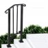 US GARVEE Handrails for Outdoor Steps Adjustable Stair Railing Staircase Handrail with Installation Kit