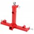 US GARVEE Hay Bale Spear Attachment 3 Point Trailer Hitch 49 Inch Hay Bale Spear   2 Stabilizer Spears