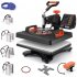 US GARVEE Heat Press Machine 12 X 15 inch 9 in 1  360   Swing Away Shirt Printing Heat Transfer Machine  Digital Industrial Quality Shirt Pressing Machine for Sh