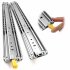 US GARVEE Heavy Duty Drawer Slides 500 Lbs Load Capacity Drawer Slides 3 Fold Full Extension with Lock