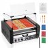 US GARVEE Hot Dog Roller 11 Rollers 30 Hot Dogs Capacity 1850W Stainless Sausage Grill Cooker Machine