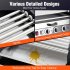 US GARVEE Hot Dog Roller 5 Rollers 12 Hot Dogs Capacity 1050W Stainless Sausage Grill Cooker Machine