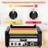 US GARVEE Hot Dog Roller 9 Rollers 24 Hot Dogs Capacity 1650W Stainless Sausage Grill Cooker Machine