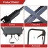 US GARVEE Hydraulic Scissor Cart Lift Table 500LBS Capacity 28 5 Inch Lifting Height Manual Scissor