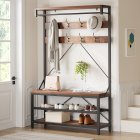 US GARVEE Industrial Storage Shoe Bench, 72