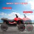 US GARVEE Kids ATV 12V 4 Wheel Dual Drive Kids Ride On Car with Parent Remote Music LED Lights