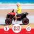 US GARVEE Kids ATV 12V 4 Wheel Dual Drive Kids Ride On Car with Parent Remote Music LED Lights