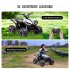 US GARVEE Kids ATV 12V 4 Wheel Dual Drive Kids Ride On Car with Parent Remote Music LED Lights