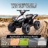 US GARVEE Kids ATV 12V 4 Wheel Dual Drive Kids Ride On Car with Parent Remote Music LED Lights