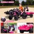 US GARVEE Kids Ride on Tractor with Trailer 24V 3 in 1 Battery Powered Electric Ride on Tractor